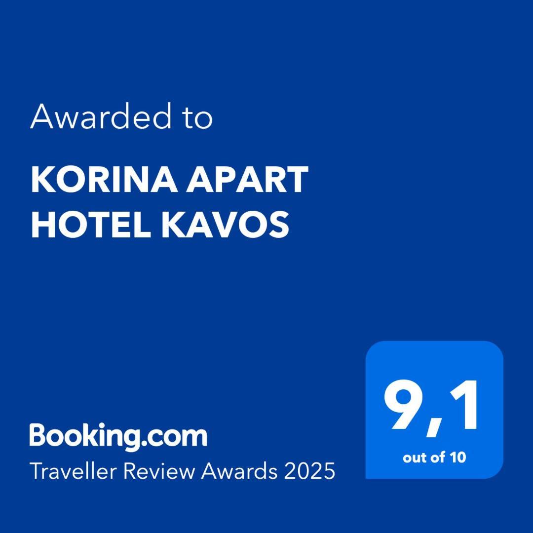 Korina Apart Hotel Kávos Екстериор снимка