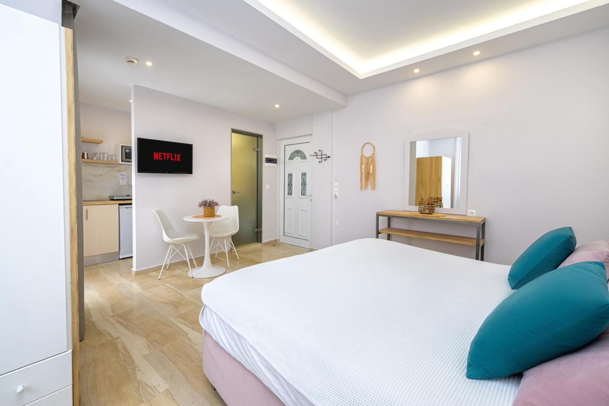 Korina Apart Hotel Kávos Екстериор снимка